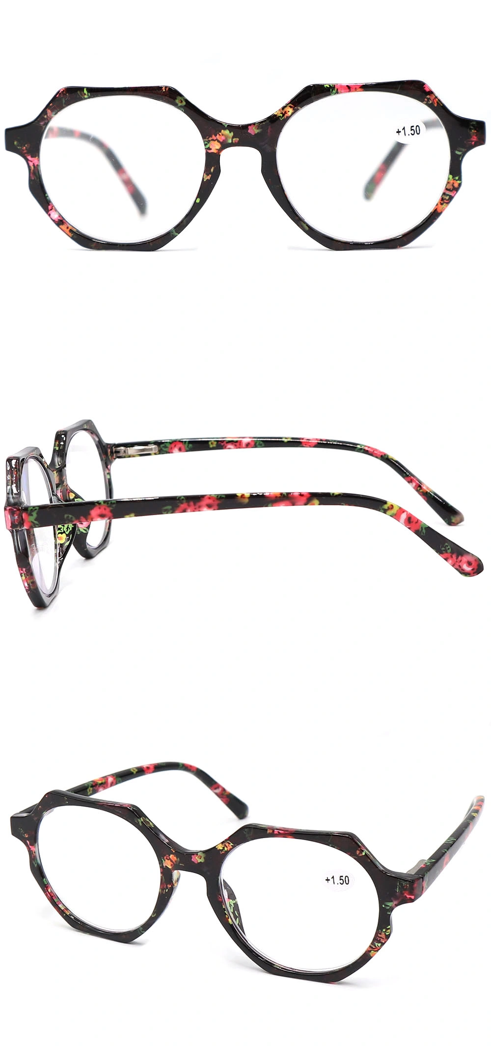 Wholesale Price Reading Glasses Plastic PC Women Men Fashion Trendy Prescription Cheap Reader